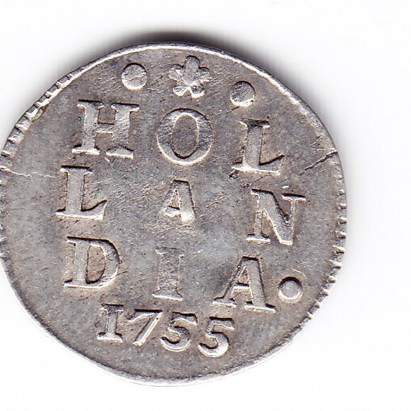 1819 Sweden 1/4 Skilling Coin (b176) - Picture 3 of 3